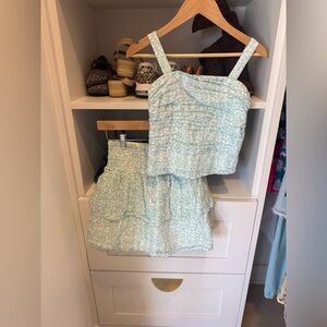 Abercrombie Girls Matching Floral set